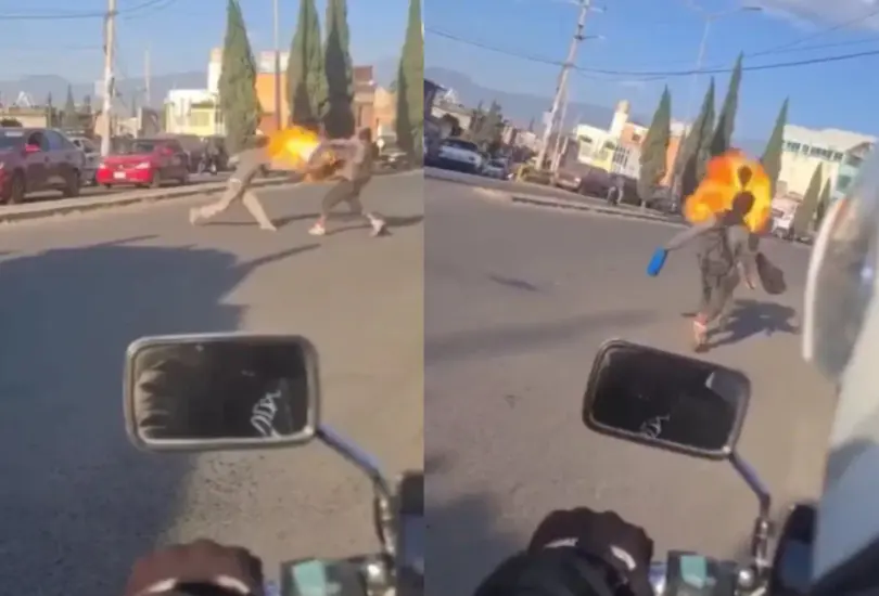 Aunque se desconoce el motivo de la pelea, el video se viralizó rápidamente en redes sociales. Aunque se desconoce el motivo de la pelea, el video se viralizó rápidamente en redes sociales.