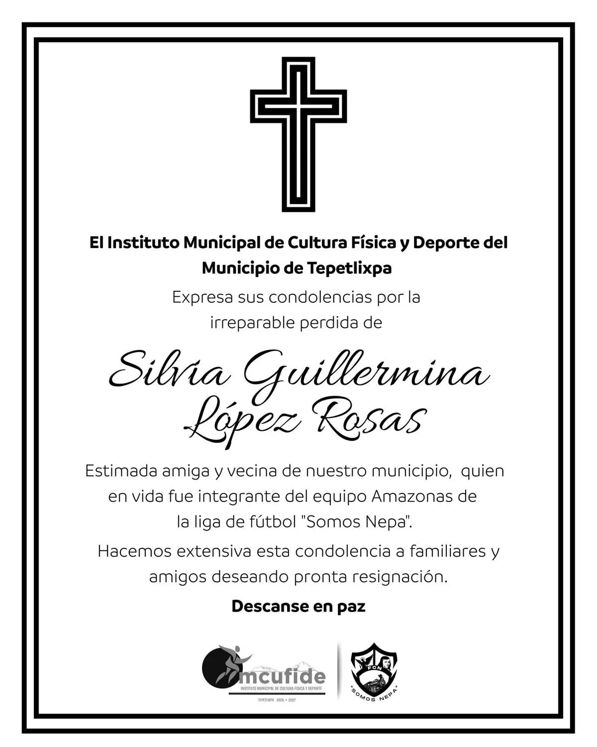 Silvia Guillermina era deportista. Especial.