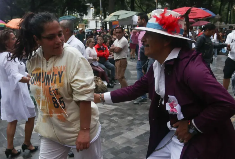 El Gran Baile inicia a mediodía, por lo que se recomienda llegar con tiempo, llevar protección solar y calzado cómodo con suela adecuada para girar y deslizarse en la pista El Gran Baile inicia a mediodía, por lo que se recomienda llegar con tiempo, llevar protección solar y calzado cómodo con suela adecuada para girar y deslizarse en la pista