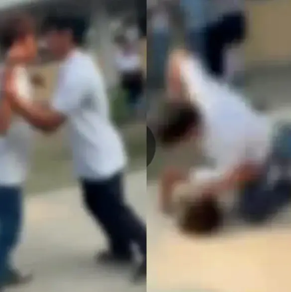 Estudiante queda inconsciente tras pelea en secundaria de Colima
