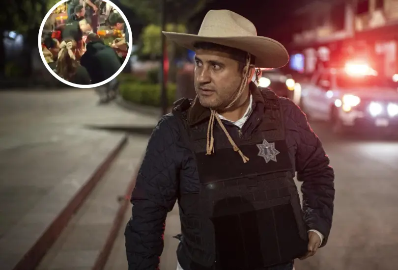 Carlos Manzo, alcalde de Uruapan, Michoacán. Carlos Manzo, alcalde de Uruapan, Michoacán.