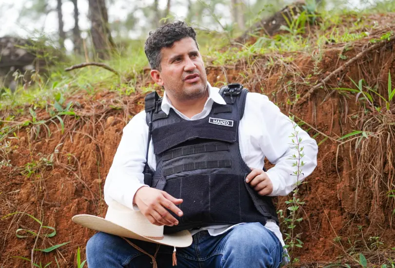 Manzo promovía una estrategia de "cero tolerancia" contra el crimen organizado.