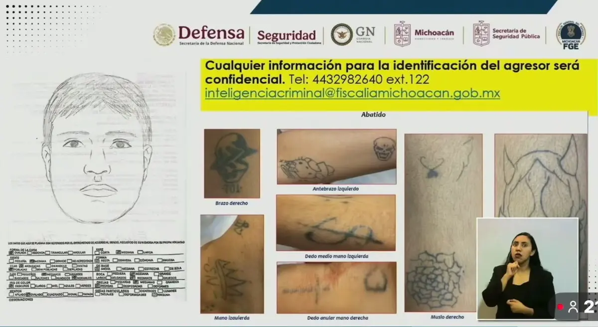 Fiscalía Michoacán. 