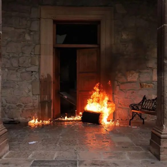 El asesinato de Carlos Manzo desata indignación y disturbios en Michoacán: hay 8 detenidos