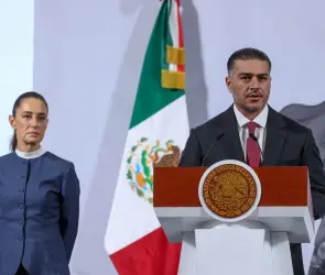 García Harfuch niega relación del crimen organizado con escoltas de Carlos Manzo