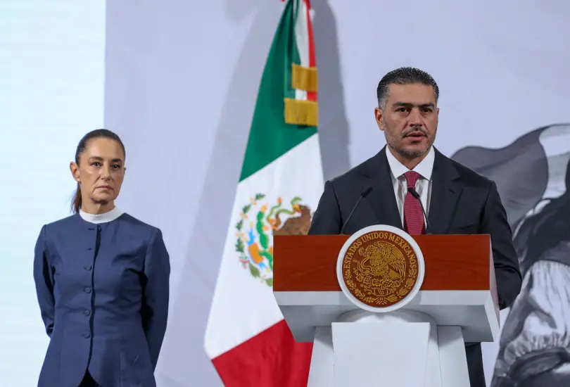 Harfuch niega relación del narco con escoltas de Carlos Manzo