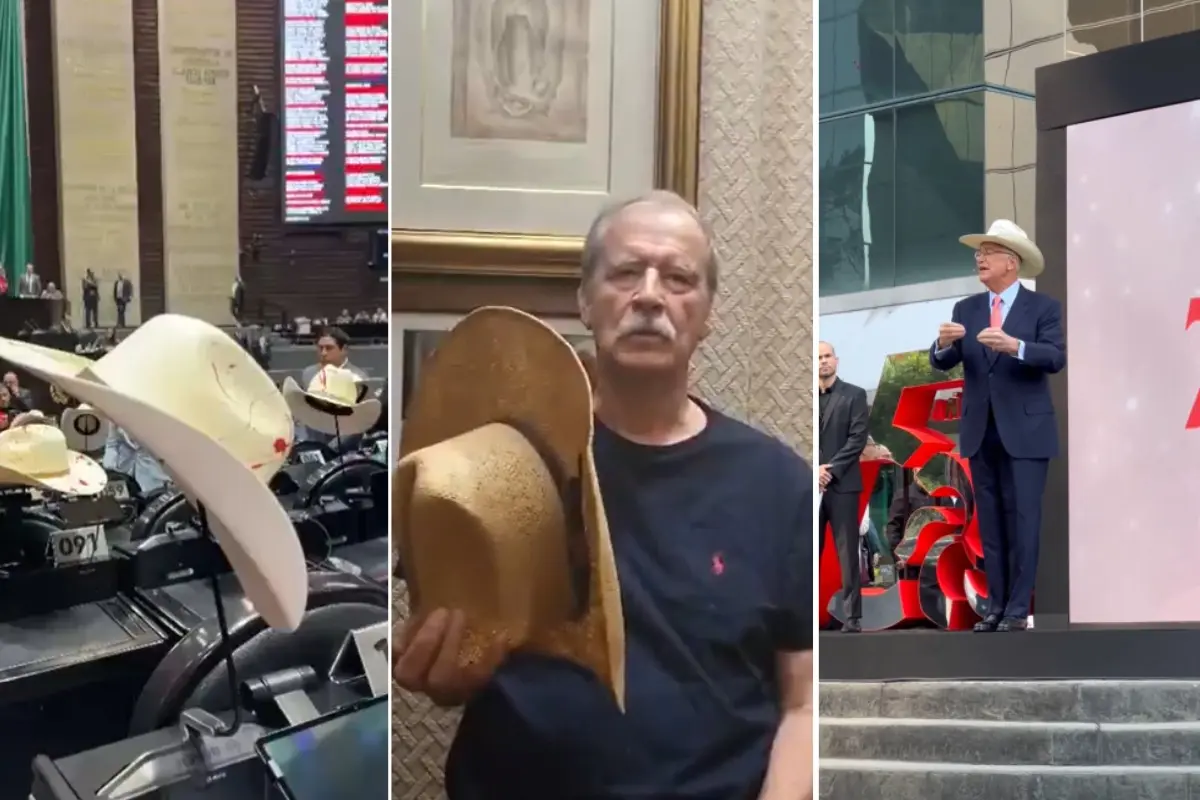  Oposición provoca indignación al usar el sombrero de Carlos Manzo 