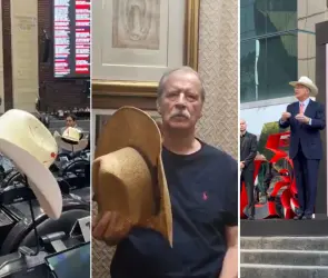 "Hipócritas oportunistas": oposición provoca indignación al usar el sombrero de Carlos Manzo