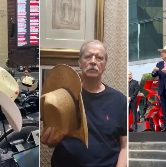 "Hipócritas oportunistas": oposición provoca indignación al usar el sombrero de Carlos Manzo "Hipócritas oportunistas": oposición provoca indignación al usar el sombrero de Carlos Manzo