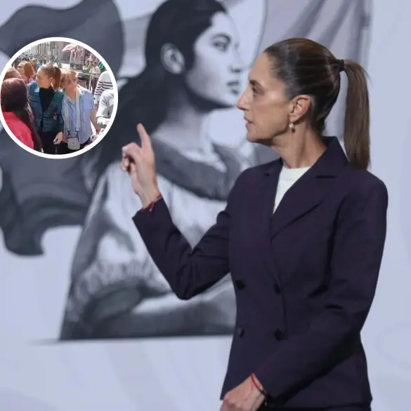 “Si esto le hacen a la presidenta”: Sheinbaum revela que demandará a sujeto que la agredió “Si esto le hacen a la presidenta”: Sheinbaum revela que demandará a sujeto que la agredió