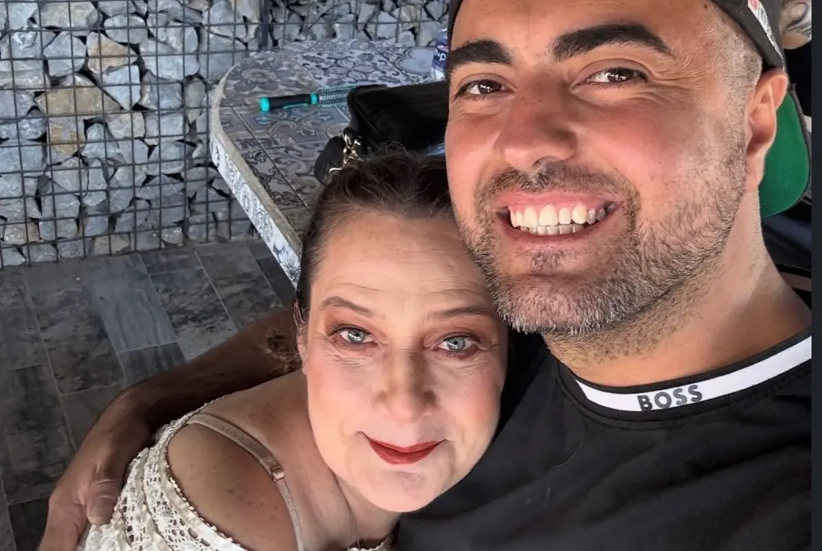  Diana Golden y su novio 