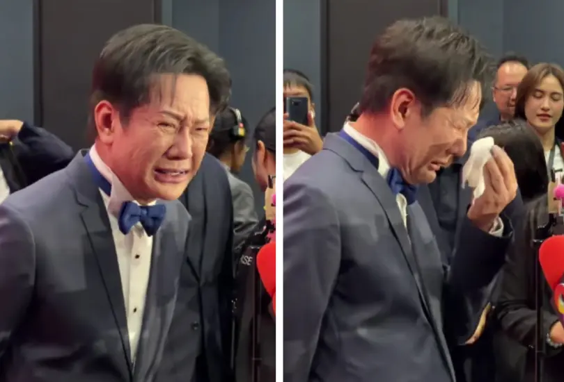 Nawat Itsaragrisil rompe en llanto Nawat Itsaragrisil rompe en llanto