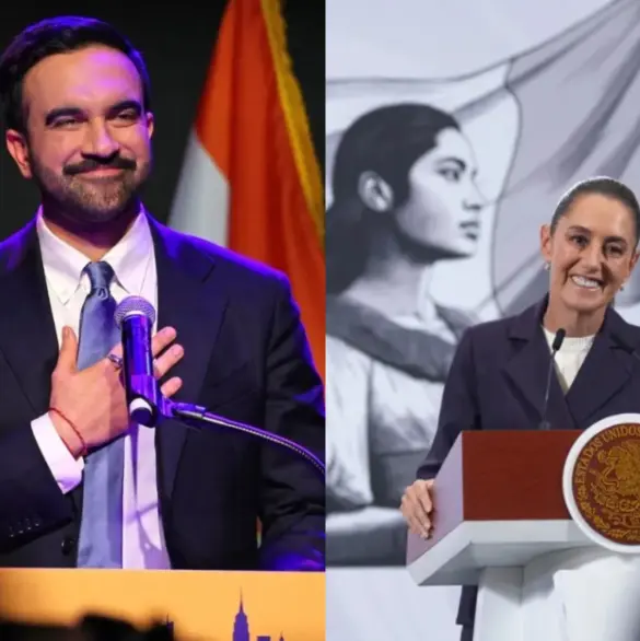 "Sheinbaum es un ejemplo a seguir": Mamdani, alcalde electo de Nueva York "Sheinbaum es un ejemplo a seguir": Mamdani, alcalde electo de Nueva York