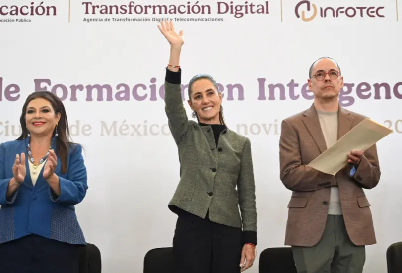 México busca convertirse en potencia tecnológica con formación gratuita en IA. México busca convertirse en potencia tecnológica con formación gratuita en IA.