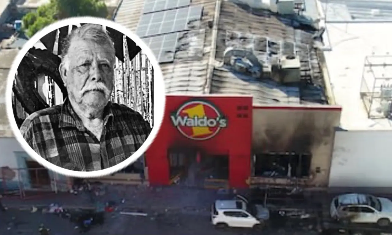  Muere Marco, el ‘cerillito’ de 81 años víctima del incendio del Waldo’s de Hermosillo; van 24 muertos 