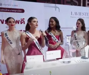 Fátima Bosch sufre nuevo desplante en evento de Miss Universo en Tailandia