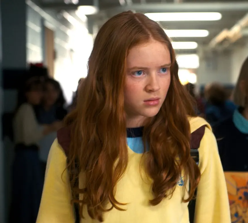 Sadie Sink (Max Mayfield)<br>
