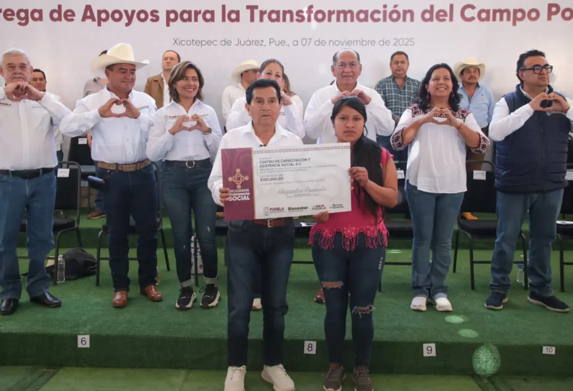 Gobierno de Puebla da 65 millones de pesos a las y los productores de los municipios pertenecientes a Xicontepex y Huachinango. Especial
