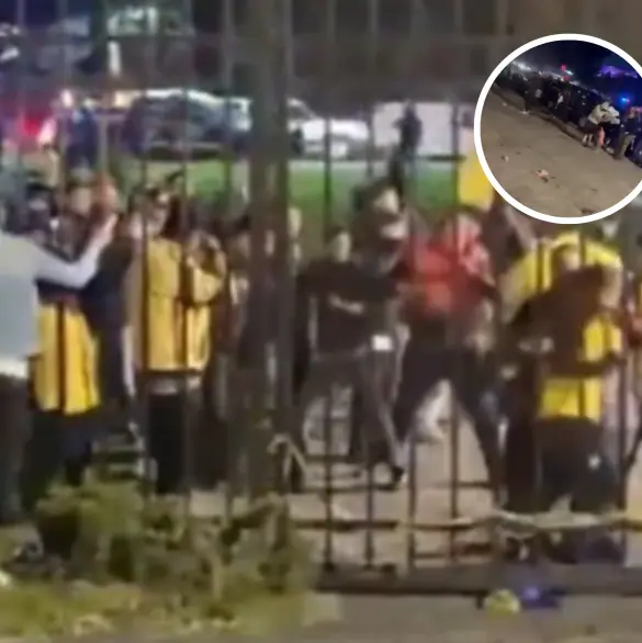 Con explosivos y piedras: Difunden nuevos videos de la riña entre aficionados de Toluca y América