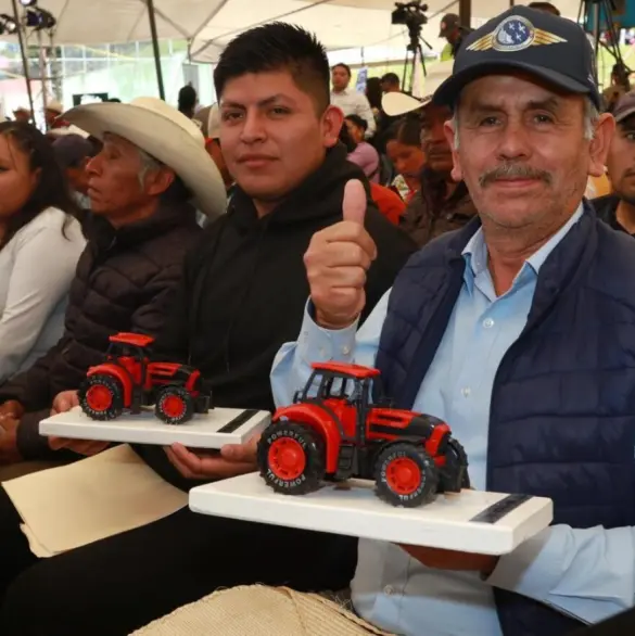 Puebla entrega 77 millones de pesos en apoyos al campo