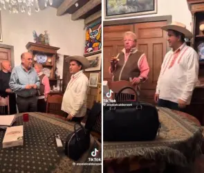 "Piensa mal y acertarás": difunden video de reunión privada entre Carlos Manzo y Carlos Alazraki