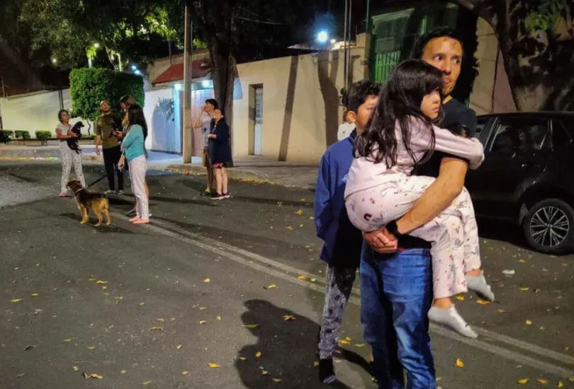 El movimiento fue perceptible en varias zonas de la CDMX.