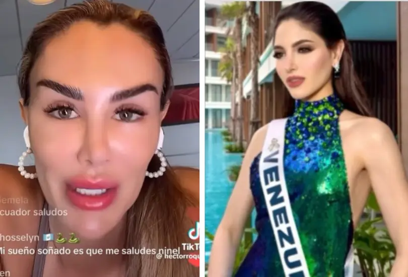 Ninel Conde comete error