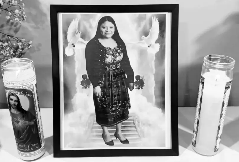 María Florinda, empleada doméstica, fue asesinada al confundir casa; su esposo fue testigo