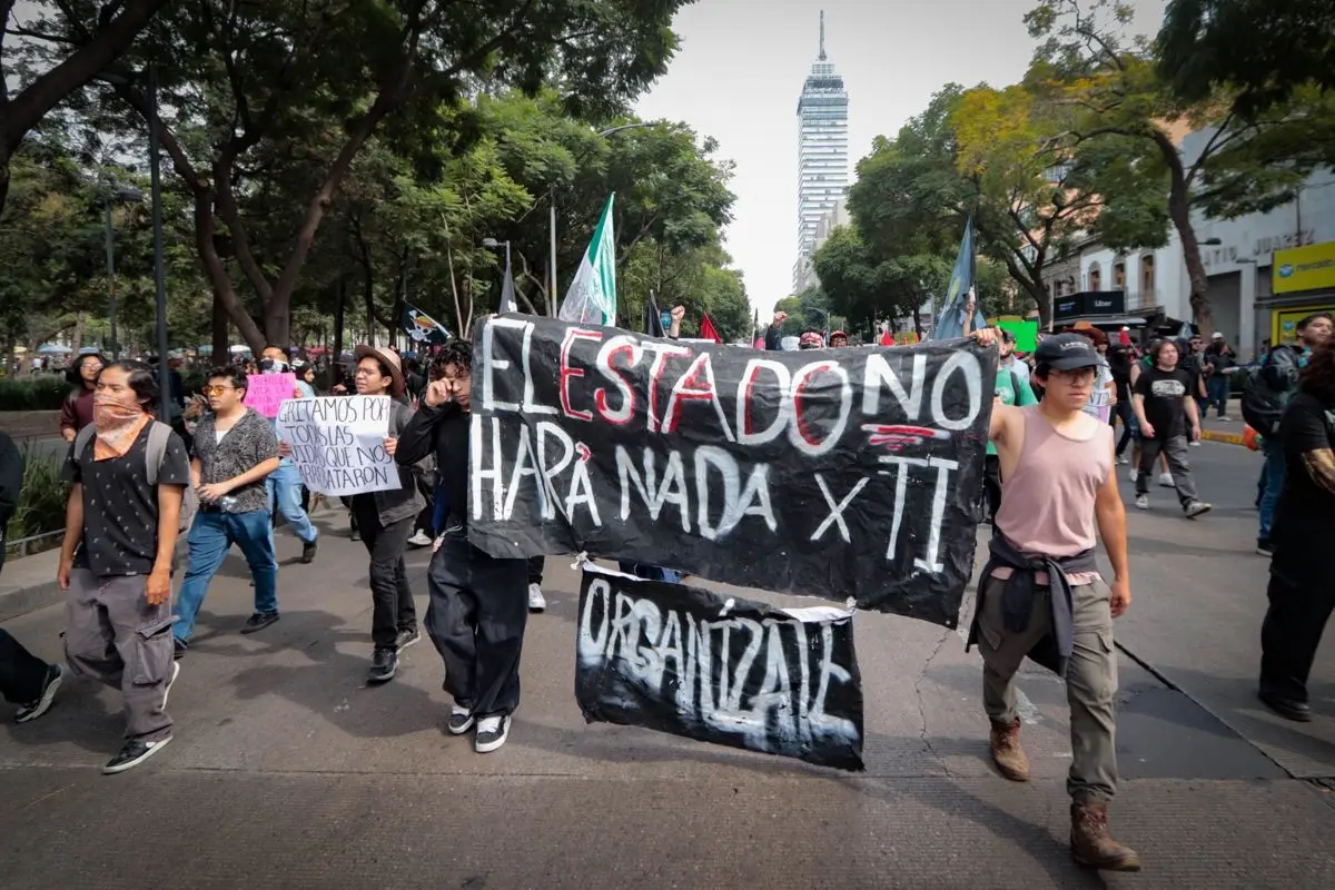 La marcha de la Generación Z es este sábado 15 de noviembre. Cuartoscuro.