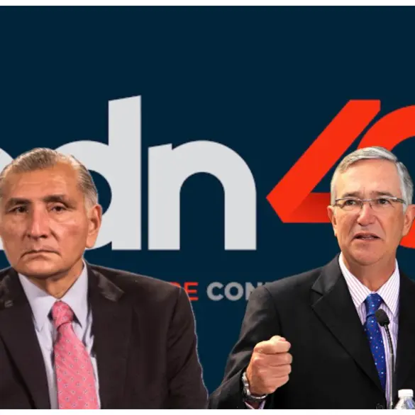 Adán Augusto acusa a Salinas Pliego de comprar TV Azteca con dinero sucio: "Robó el Canal 40"