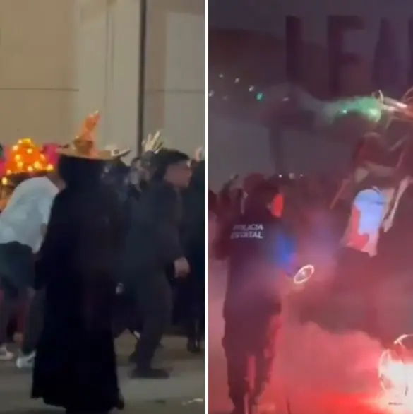 Así armaron "pachangón" de Día de Muertos en cuartel de policía de Oaxaca; titular se enteró por redes sociales