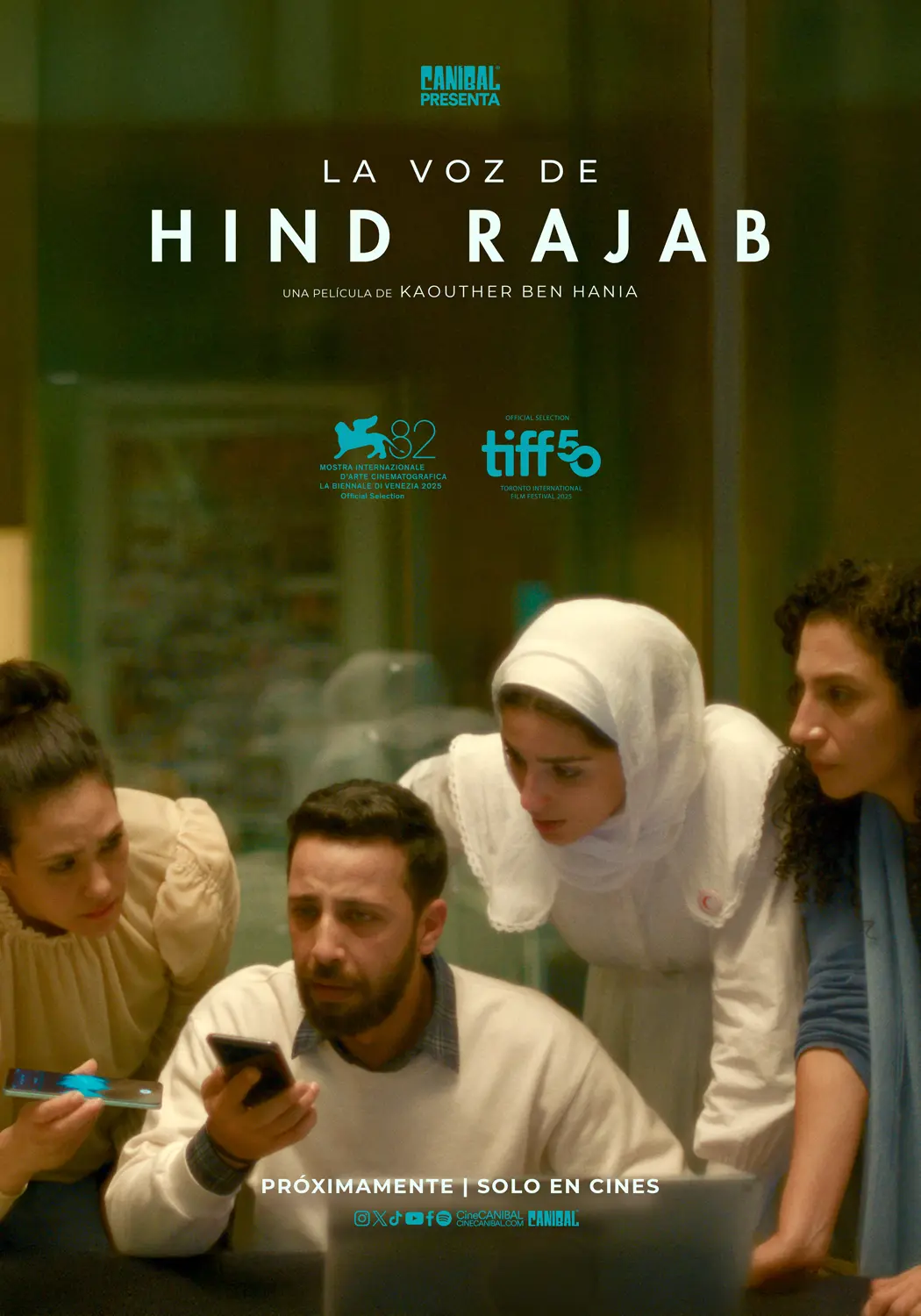 La voz de Hind Rajab Cineteca Nacional
