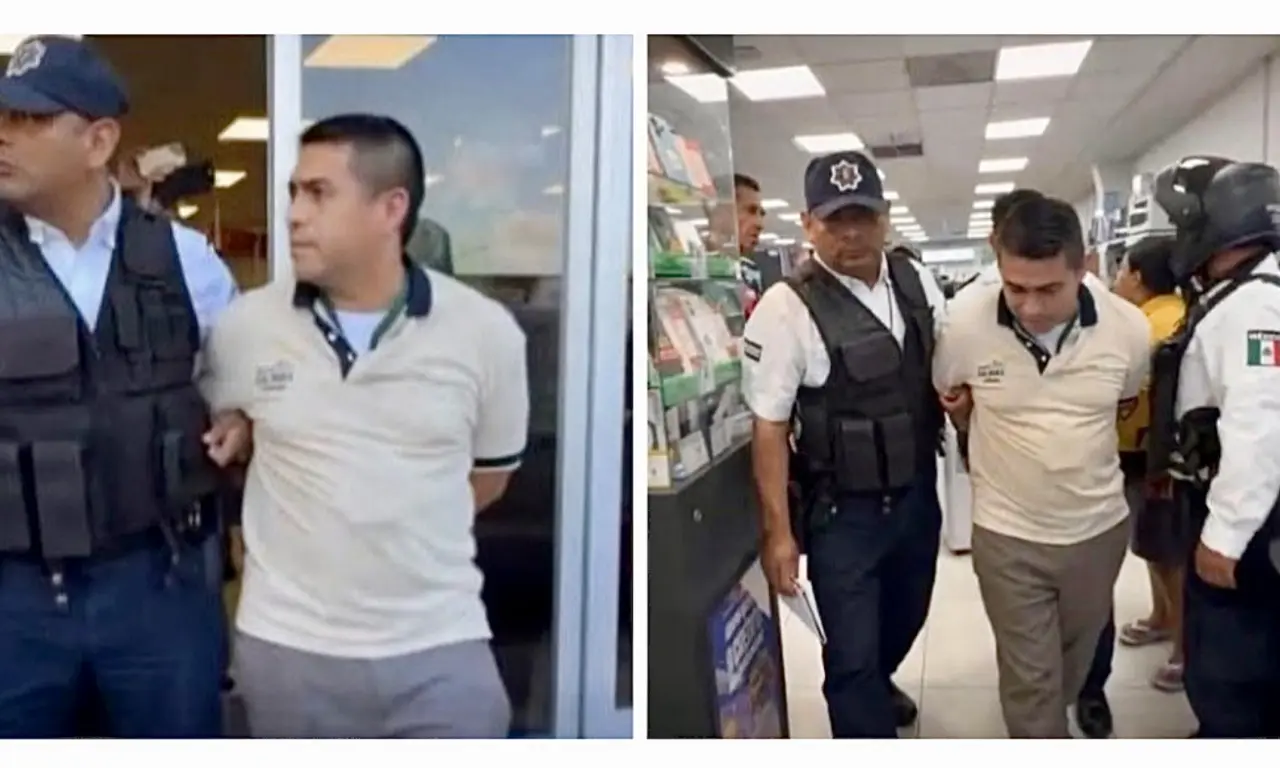  Detienen a empleado de Elektra en Campeche por quitarle su moto a cliente con adeudos mientras hacía compras 