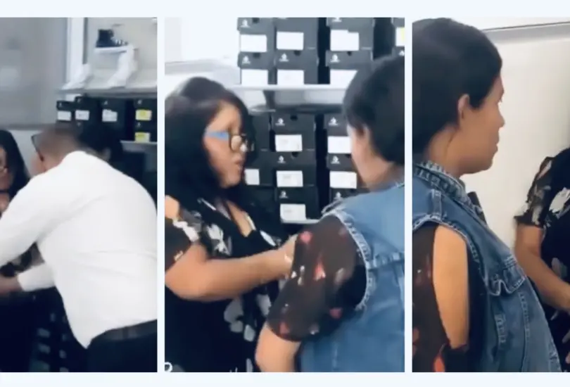 Exhiben a farderas robando tenis de todos los tamaños en un Coppel de Oaxaca | VIDEO