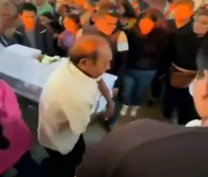 "Con las ni&ntilde;as no": Dan el &uacute;ltimo adi&oacute;s a Noelia, la peque&ntilde;a de 4 a&ntilde;os asesinada en Juchit&aacute;n