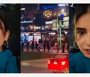 Joven se vuelve viral por burlarse de personas que esperan el camión: la acusan de clasismo