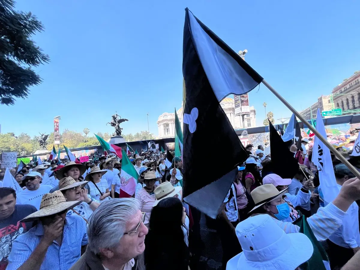Marcha Generación Z en el Zócalo Karla Espejel (Quinto Poder)