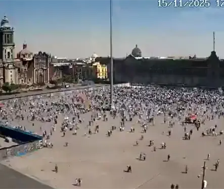 Video inédito revela cómo llegó realmente la marcha de la Generación Z al Zócalo