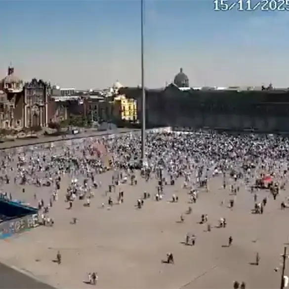 Video inédito revela cómo llegó realmente la marcha de la Generación Z al Zócalo Video inédito revela cómo llegó realmente la marcha de la Generación Z al Zócalo