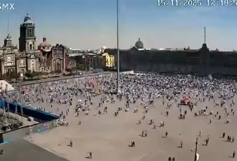 ¿Realmente llenaron la plancha del Zócalo? ¿Realmente llenaron la plancha del Zócalo?