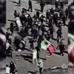 Golpean a persona con bandera de México: ¿El video es de la marcha de la Generación Z en el Zócalo?