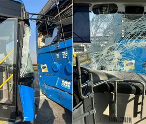 Venía durmiendo, venía cabeceando: así fue el brutal choque del Trolebús Elevado que dejó 26 heridos en Santa Martha Venía durmiendo, venía cabeceando: así fue el brutal choque del Trolebús Elevado que dejó 26 heridos en Santa Martha