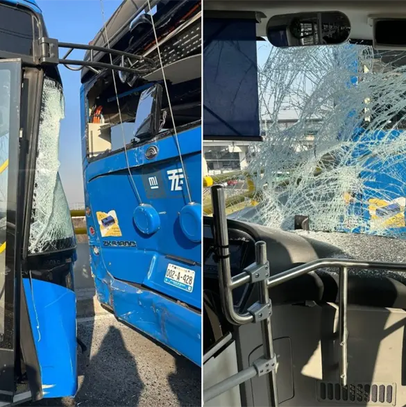 Venía durmiendo, venía cabeceando: así fue el brutal choque del Trolebús Elevado que dejó 26 heridos en Santa Martha