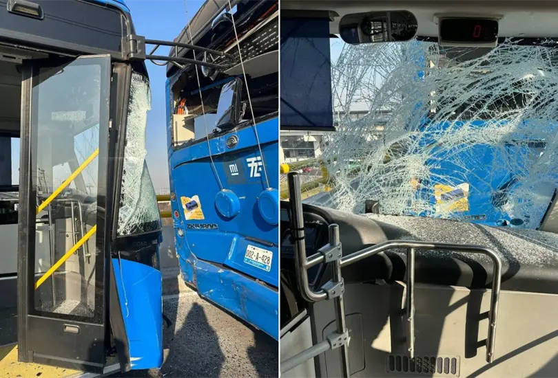 Brutal choque de Trolebús Elevado deja 26 heridos en Santa Martha