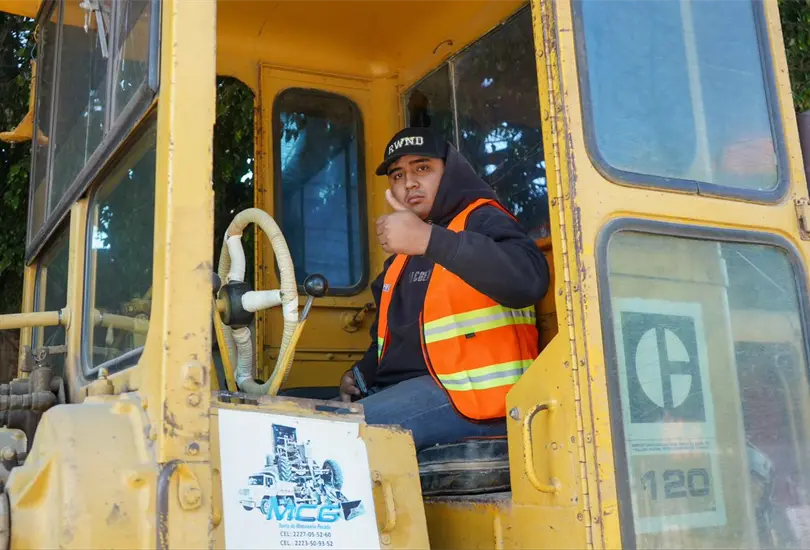 Comenzaron las obras.