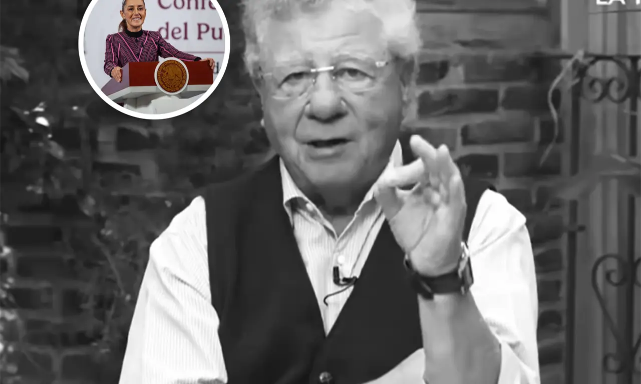  La amenaza de Alazraki a Sheinbaum. 