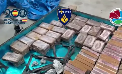 Así desmanteló la Policía de España la "oficina" del CJNG y aseguró dos toneladas de droga