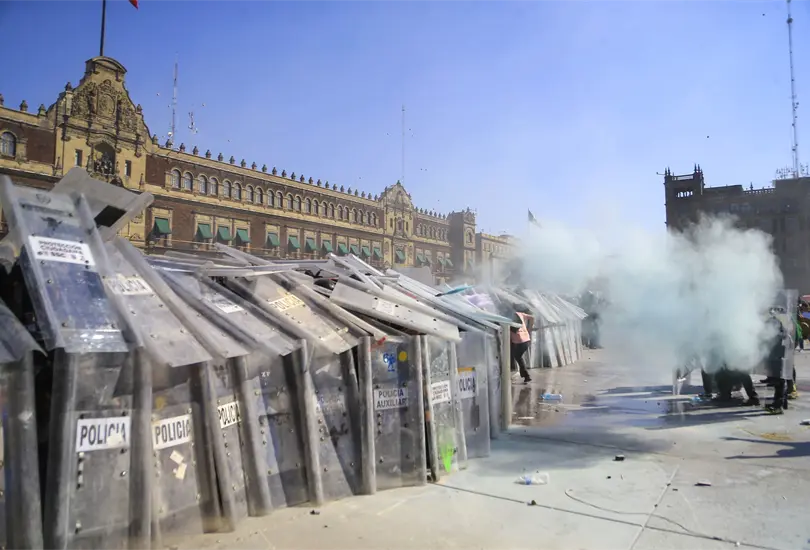 De intento de homicidio a robo: detenidos en la Marcha de la Generación Z enfrentan cargos graves