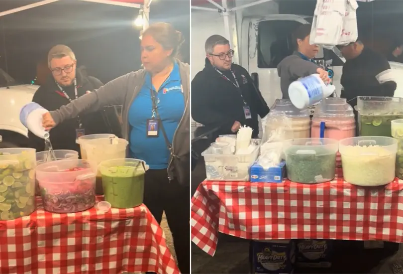 Inspectora arroja cloro a puesto de tacos en Denver Inspectora arroja cloro a puesto de tacos en Denver