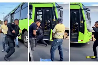 Policía dispara al piso para frenar una pelea en la Central de Abasto CDMX Policía dispara al piso para frenar una pelea en la Central de Abasto CDMX